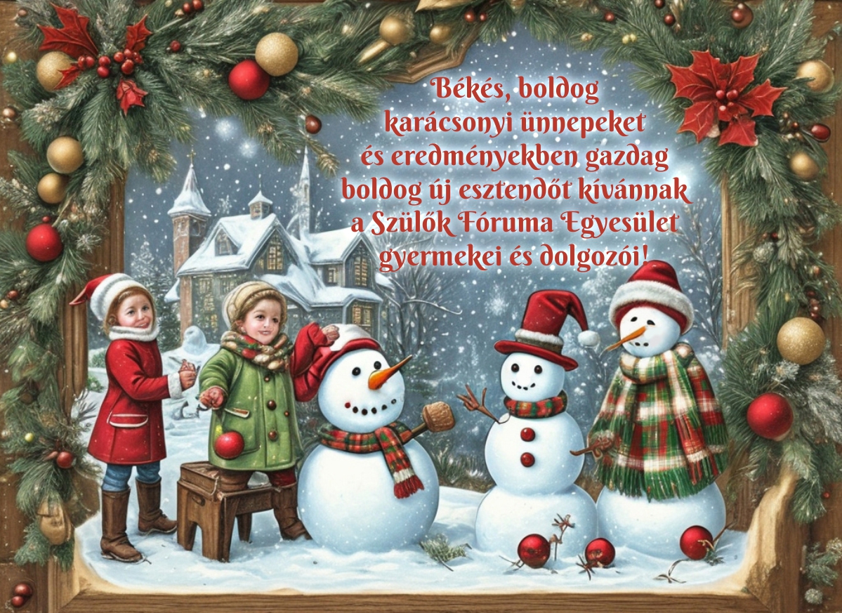 Békés boldog ünnepeket!